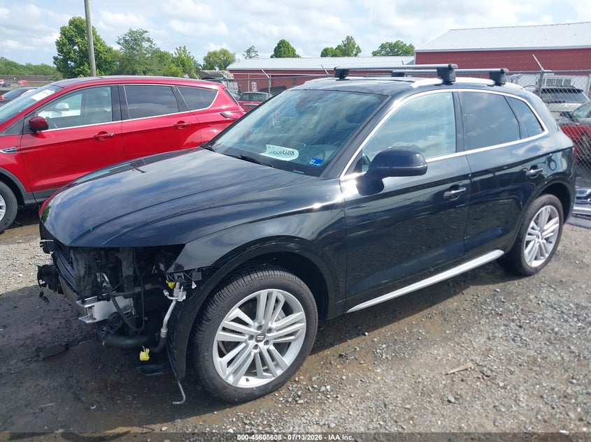 Vin: wa1bnafy5j2004932, lot: 46104031, audi q5 2.0t premium/2.0t tech premium 20182