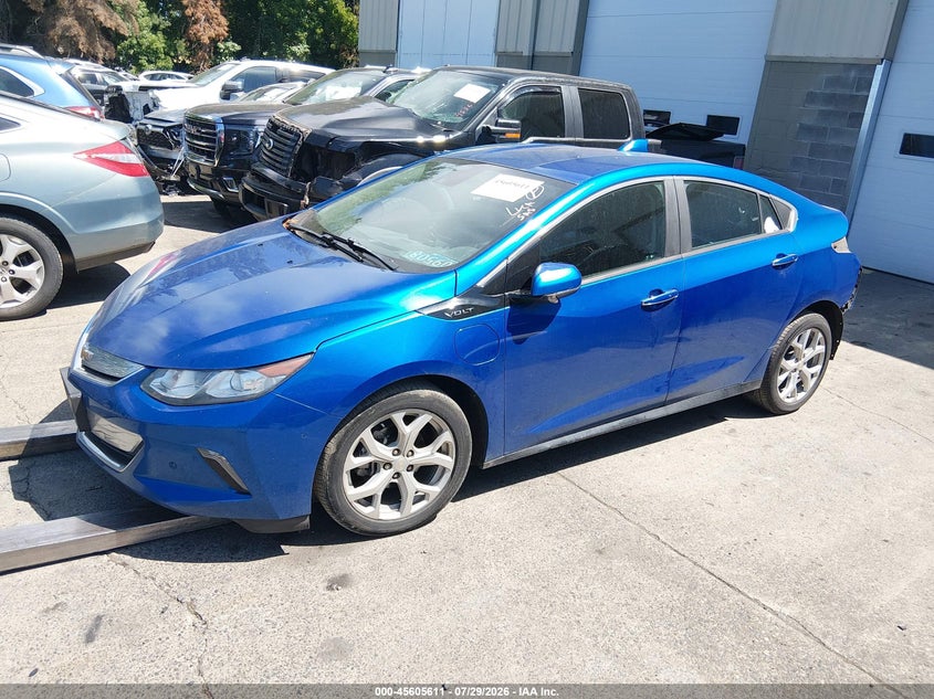 Vin: 1g1rd6s54hu105953, lot: 46104034, chevrolet volt premier 20172