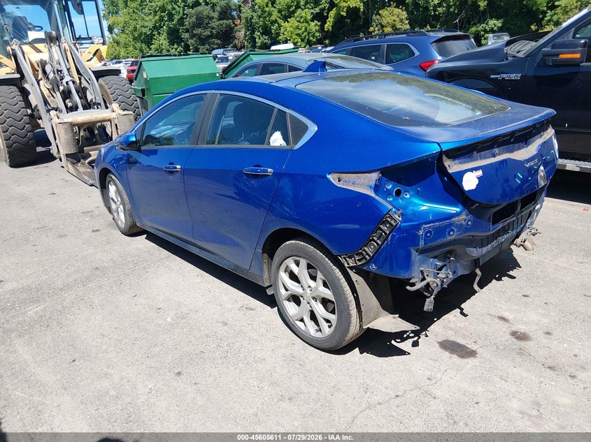 Vin: 1g1rd6s54hu105953, lot: 46104034, chevrolet volt premier 20173