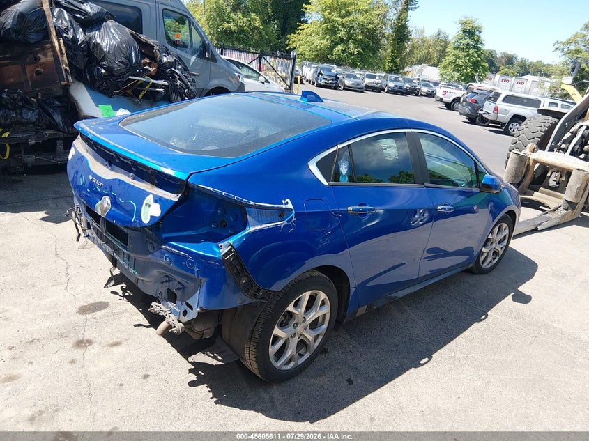 Vin: 1g1rd6s54hu105953, lot: 46104034, chevrolet volt premier 20174