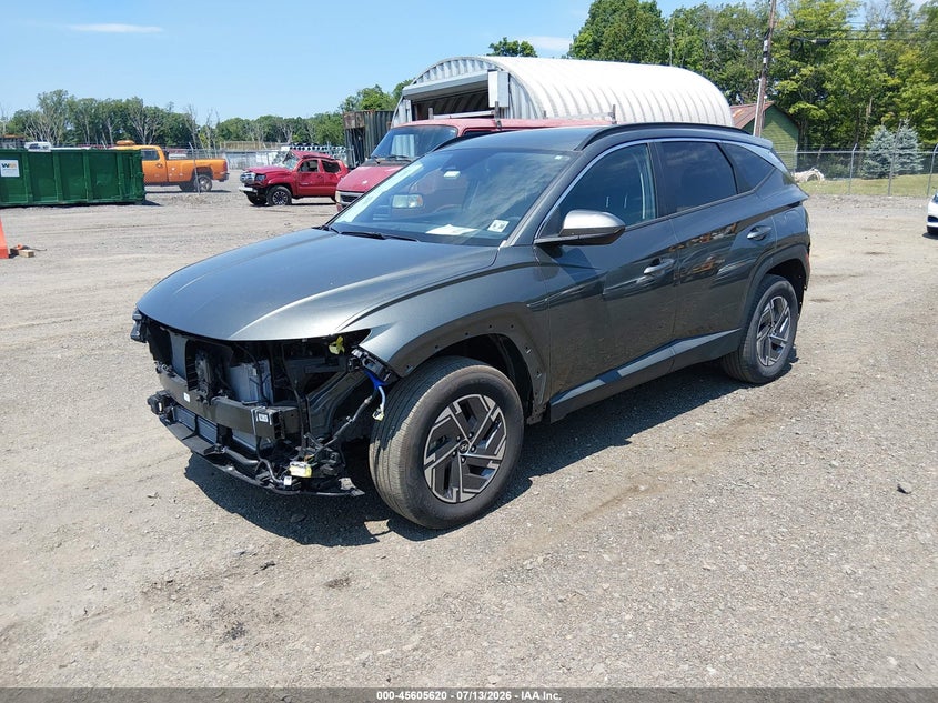 2025 Hyundai Tucson, Удар ззаду, IAAI, VIN KM8JBDD13SU334958 — фото 2