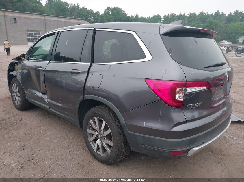 Vin: 5fnyf6h54lb050393, lot: 46104048, honda pilot awd ex-l 20203