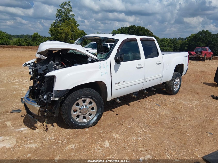 Vin: 1gt121e81cf214886, lot: 46104059, gmc sierra 2500hd slt 20122