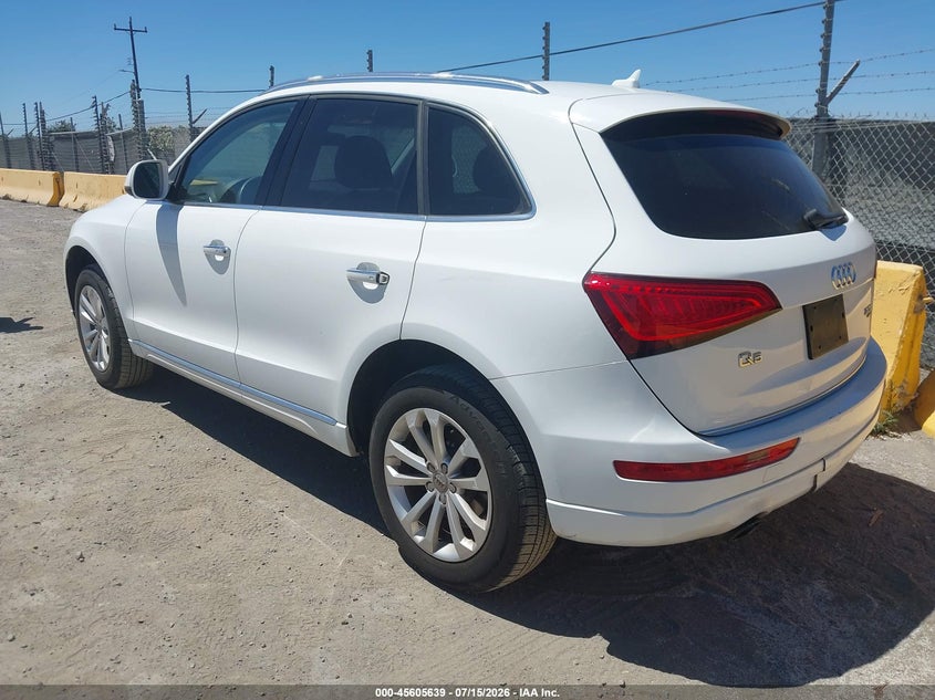 Vin: wa1cfafp0fa045801, lot: 46104062, audi q5 2.0t premium 20153