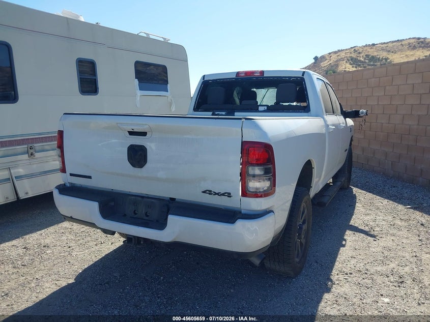 Vin: 3c6ur5dl6rg209543, lot: 46104084, ram 2500 big horn  4x4 6'4 box 20244