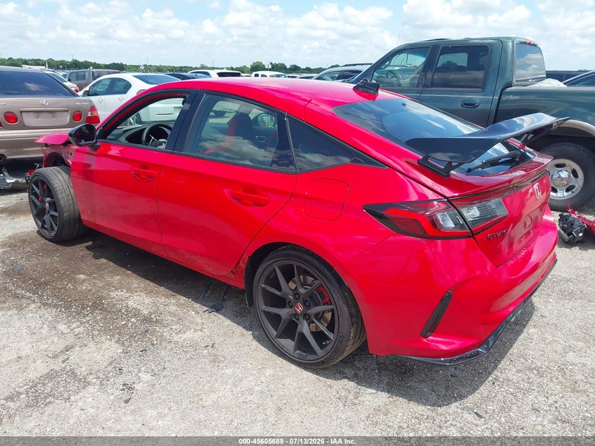 Vin: jhmfl5g47sx004627, lot: 46104112, honda civic type r 20253