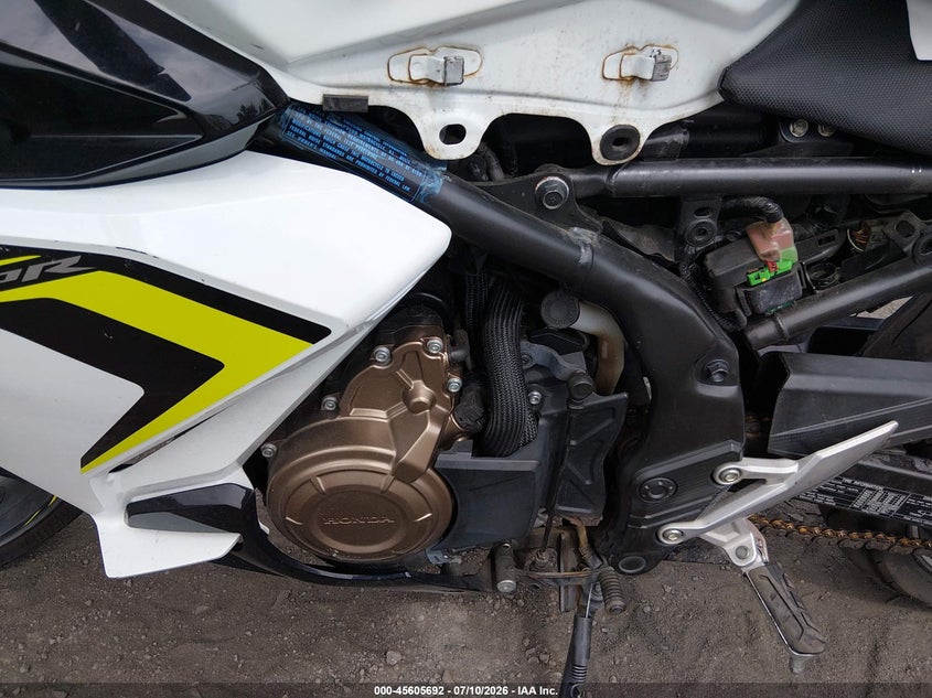2021 Honda Cbr500 Ra VIN: MLHPC6251M5200103 Lot: 45605692