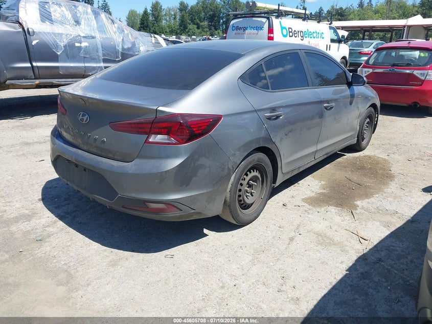 2019 HYUNDAI ELANTRA auction photo 4