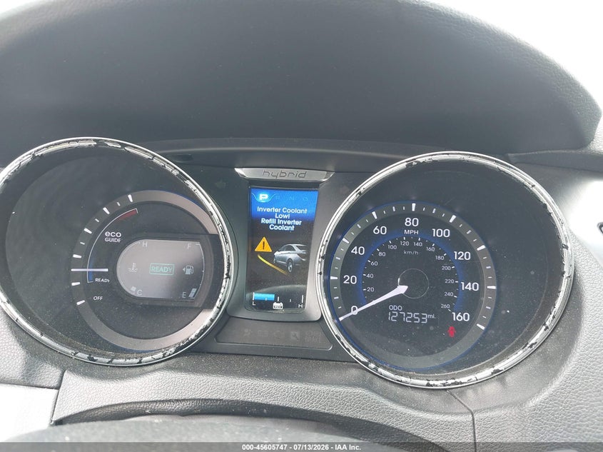 2013 HYUNDAI SONATA HYBRID auction photo 7