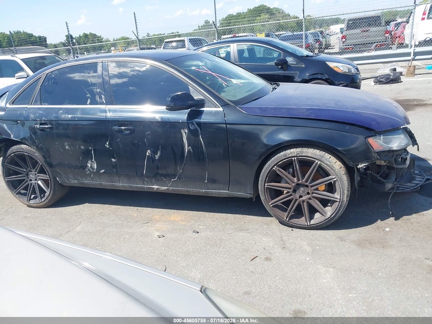 2011 Audi A4 2.0T Premium VIN: WAUFFAFL0BN039500 Lot: 45605758