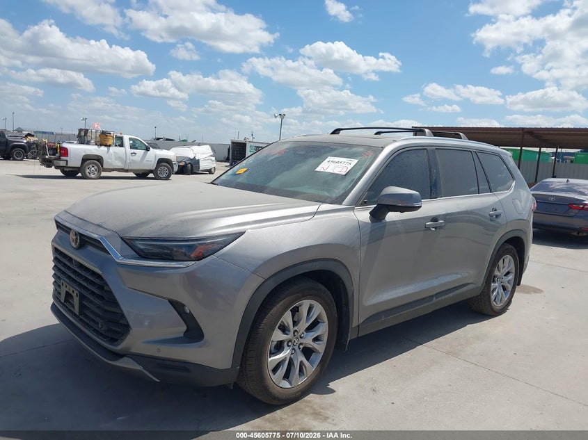 Vin: 5tdacab5xts075333, lot: 46104198, toyota grand highlander hybrid limited 20262