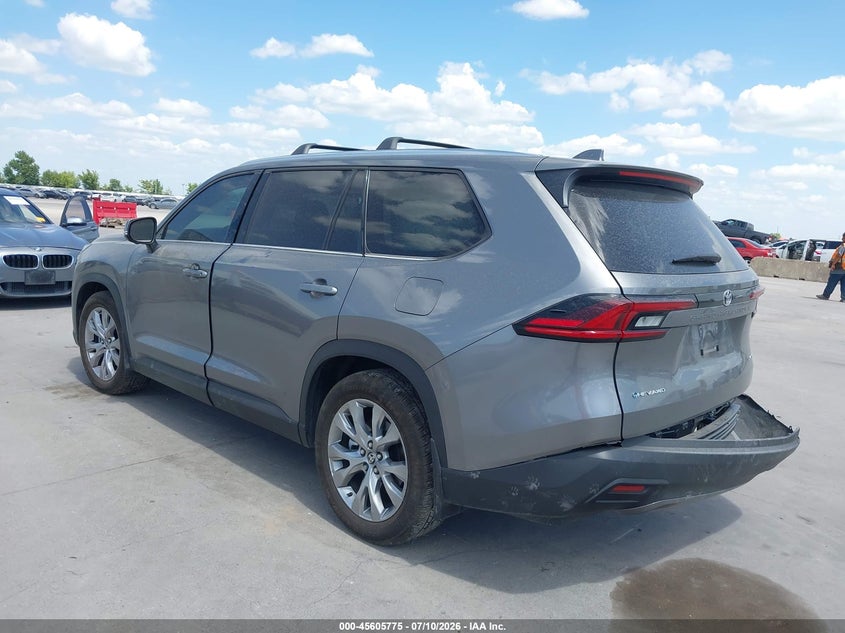 Vin: 5tdacab5xts075333, lot: 46104198, toyota grand highlander hybrid limited 20263