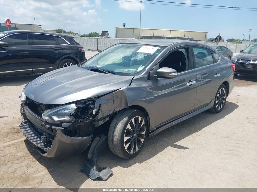 2019 NISSAN SENTRA auction photo 2