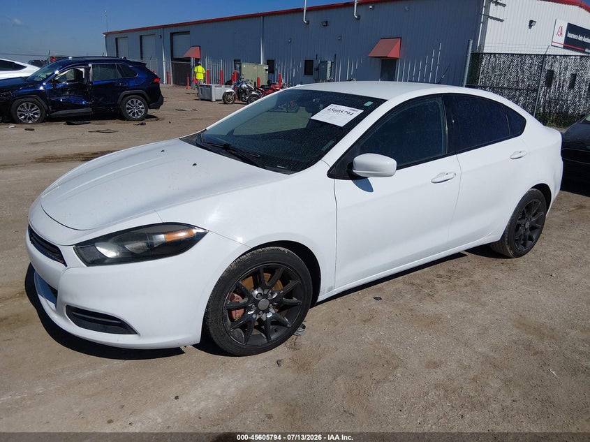 Vin: 1c3cdfbb2fd352554, lot: 46104217, dodge dart sxt 20152
