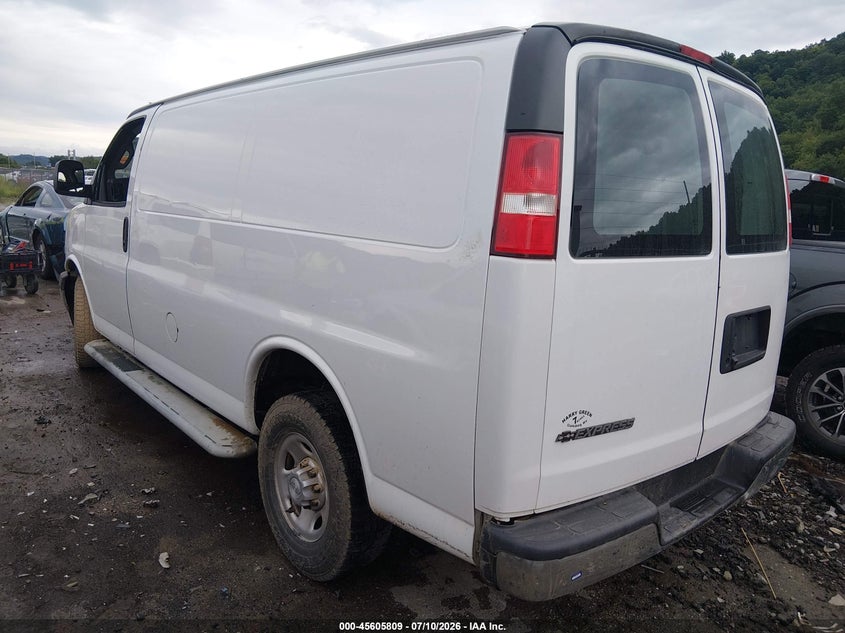 Vin: 1gcwgafg7j1906335, lot: 46104232, chevrolet express 2500 work van 20183