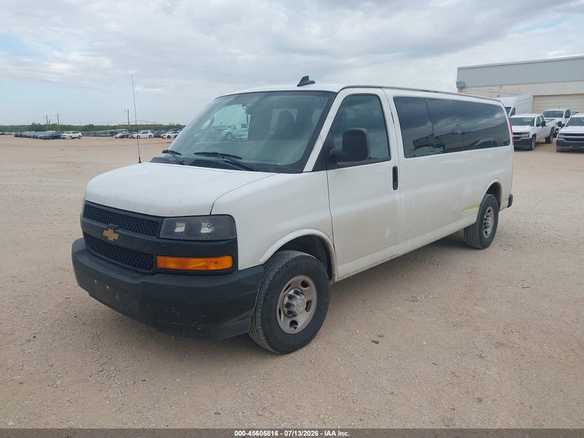 Vin: 1gazgnfp4r1207642, lot: 46104239, chevrolet express passenger rwd 3500 extended wheelbase ls 20242