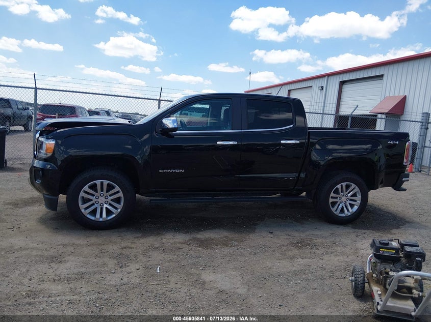 2019 GMC Canyon Slt VIN: 1GTG6DEN9K1136049 Lot: 45605841