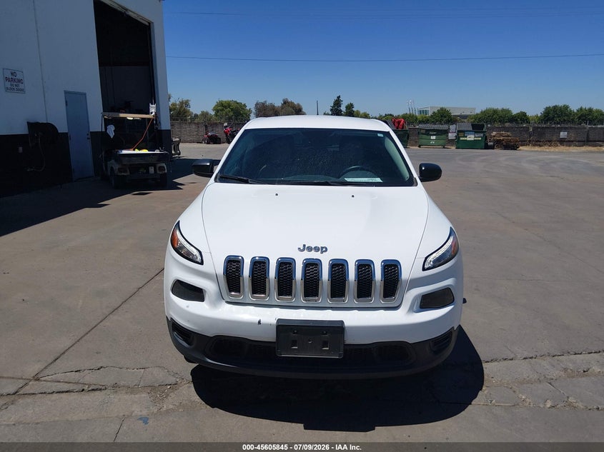 2016 Jeep Cherokee Sport VIN: 1C4PJMAB8GW343455 Lot: 45605845