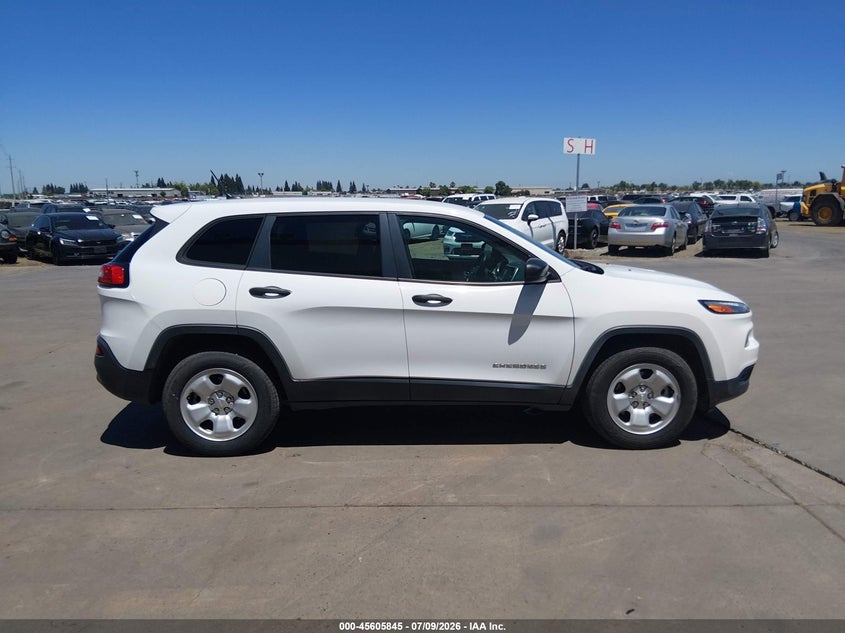 2016 Jeep Cherokee Sport VIN: 1C4PJMAB8GW343455 Lot: 45605845