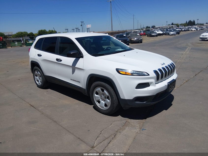 2016 Jeep Cherokee Sport VIN: 1C4PJMAB8GW343455 Lot: 45605845
