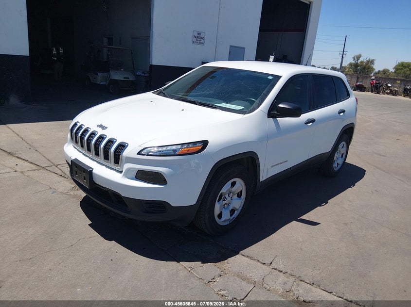 2016 Jeep Cherokee Sport VIN: 1C4PJMAB8GW343455 Lot: 45605845