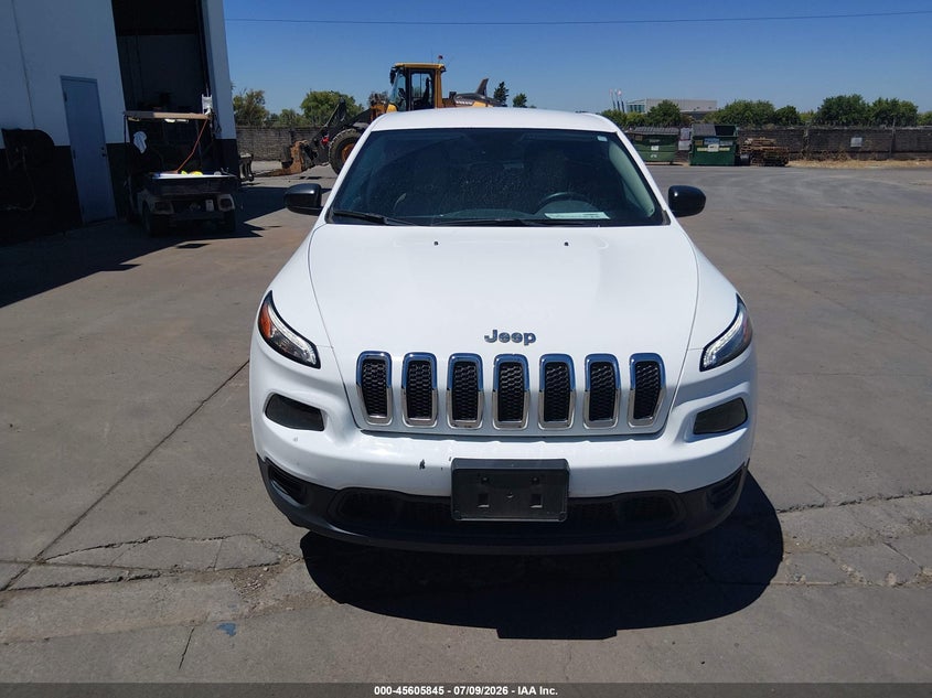 2016 Jeep Cherokee Sport VIN: 1C4PJMAB8GW343455 Lot: 45605845
