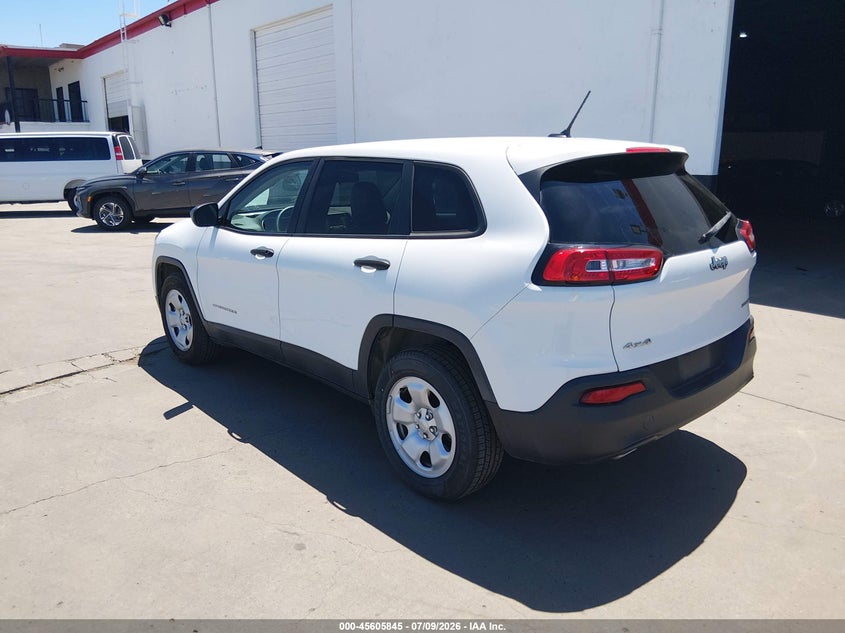 2016 JEEP CHEROKEE auction photo 3
