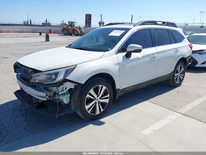 Vin: 4s4bsenc5j3360007, lot: 46104293, subaru outback 3.6r limited 20182