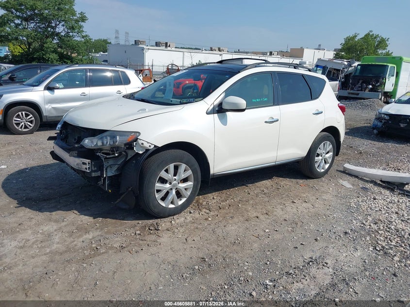 2014 Nissan Murano Sl JN8AZ1MWXEW507205 photo 1