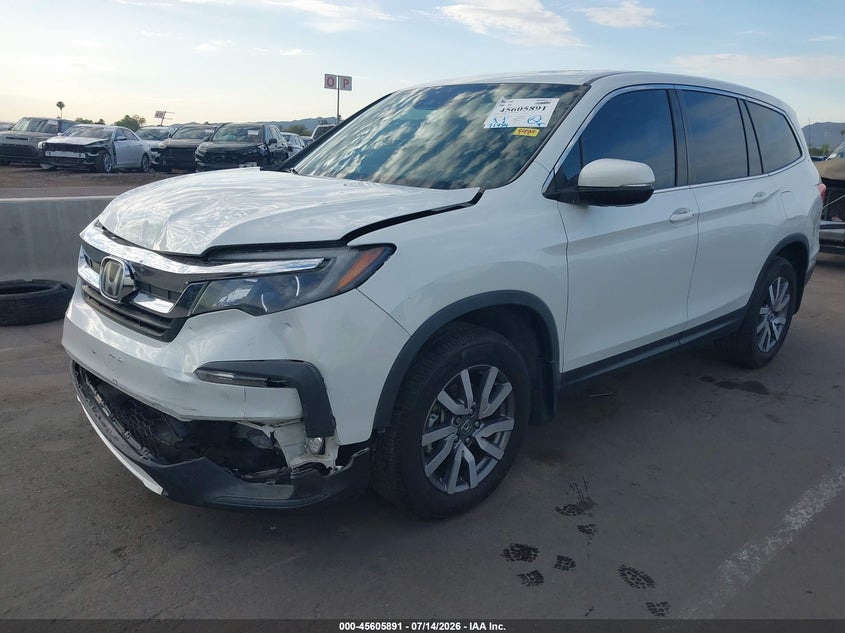 2021 HONDA PILOT auction photo 2