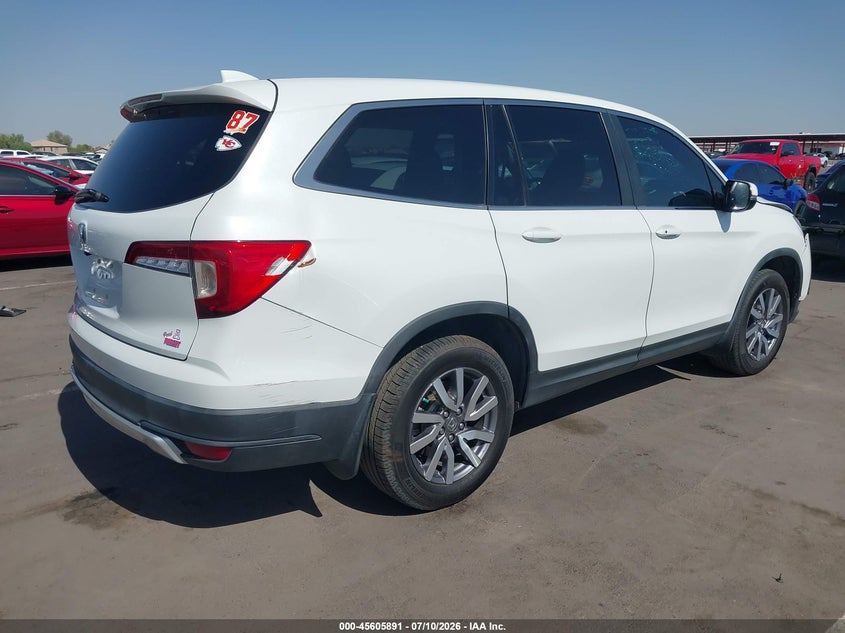 2021 HONDA PILOT auction photo 4