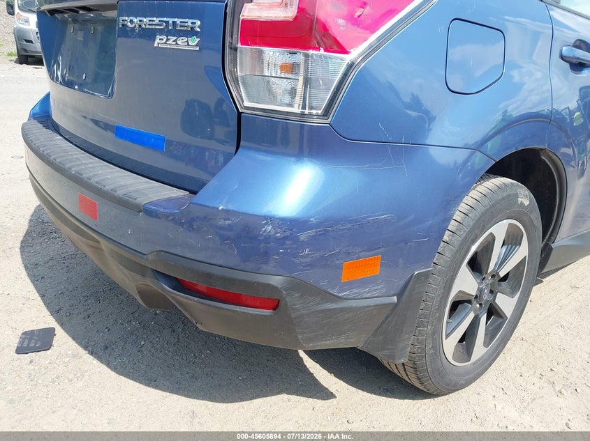 2017 Subaru Forester 2.5I VIN: JF2SJABCXHH477343 Lot: 45605894