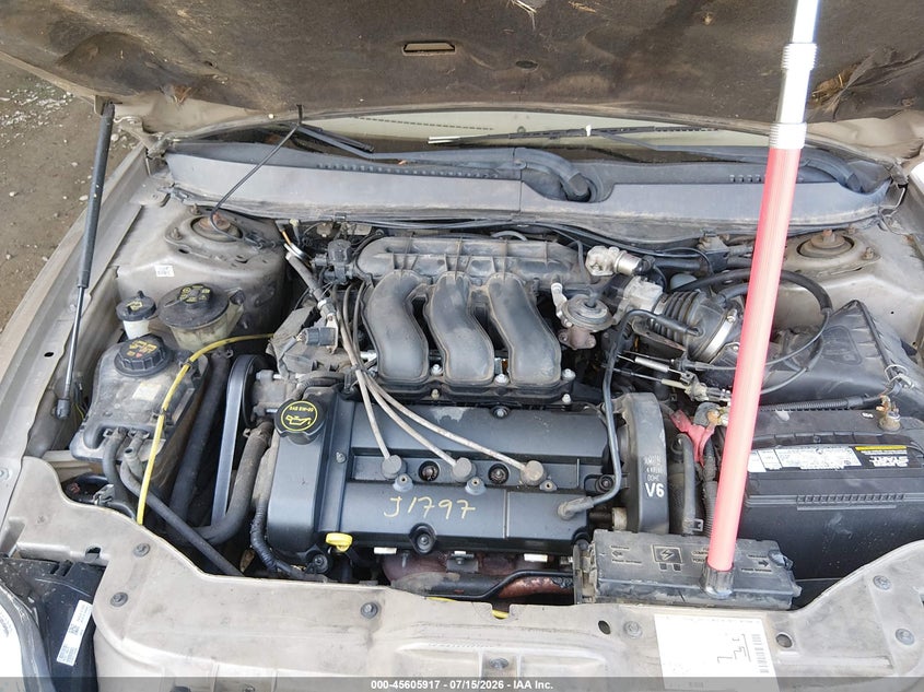 2003 Mercury Sable Ls Premium VIN: 1MEFM55S03A616705 Lot: 45605917