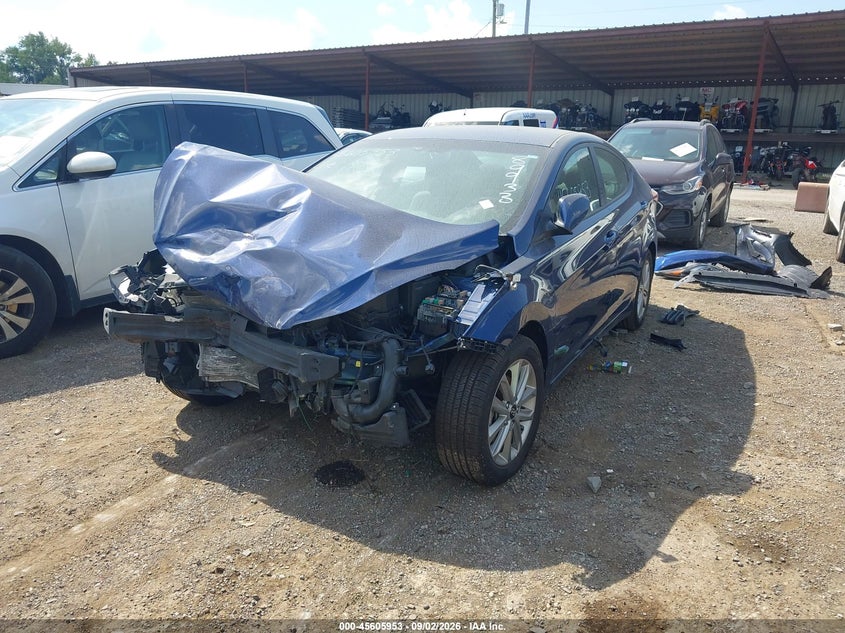 HYUNDAI ELANTRA 2016 VIN 5NPDH4AE7GH689933