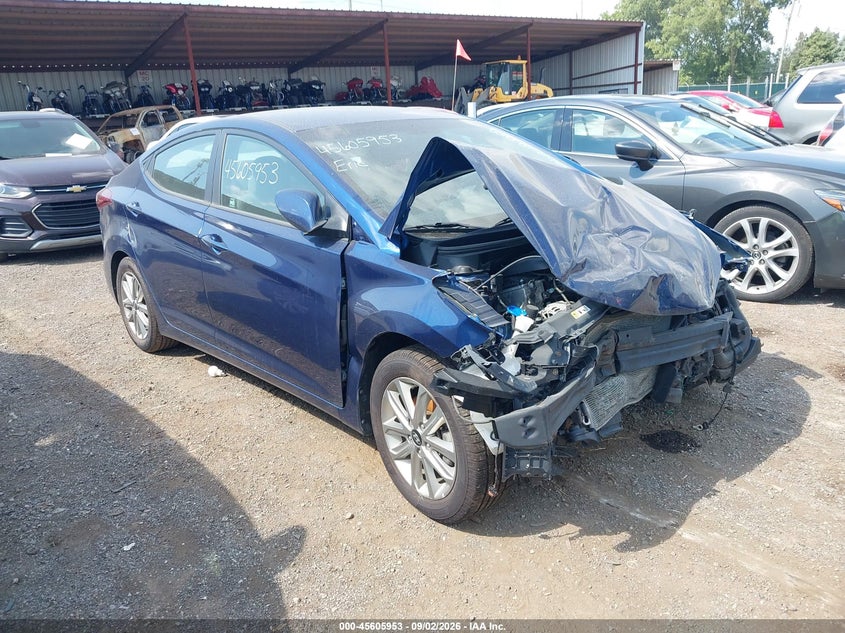 2016 HYUNDAI ELANTRA auction photo 1
