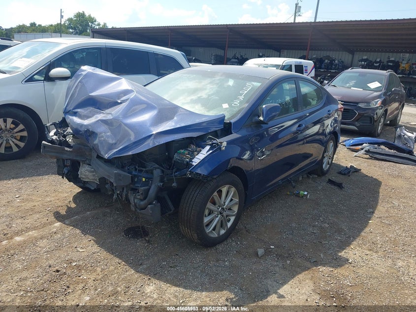 2016 HYUNDAI ELANTRA auction photo 2
