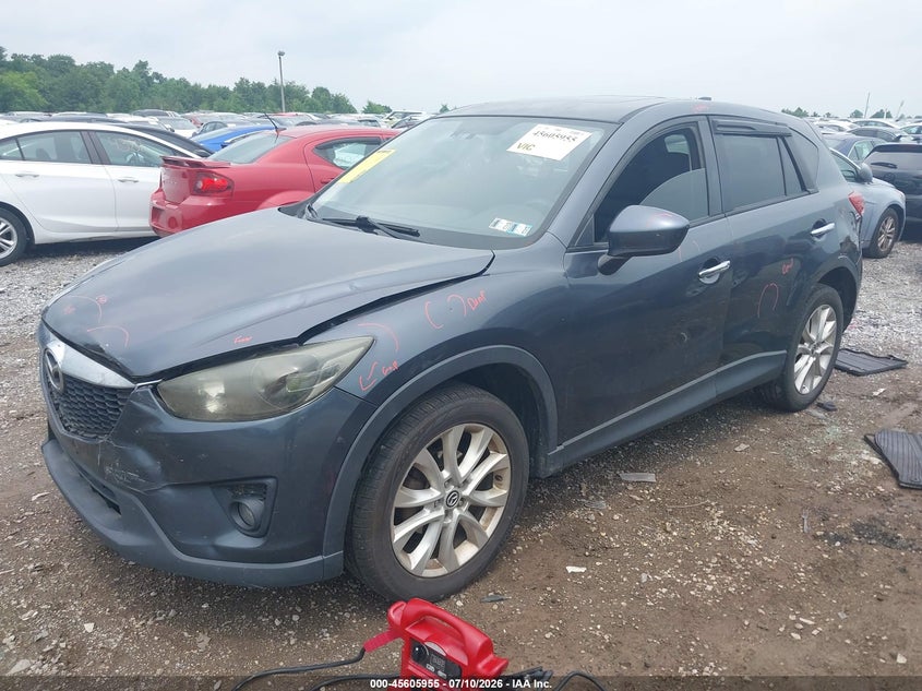 Vin: jm3ke4de1d0133807, lot: 46104378, mazda cx-5 grand touring 20132