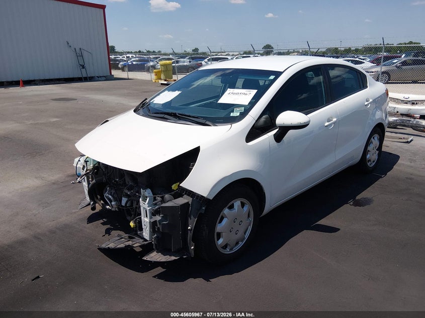 Vin: knadm4a32g6646490, lot: 46104390, kia rio lx 20162
