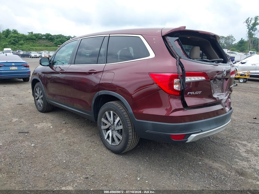 2019 HONDA PILOT auction photo 3