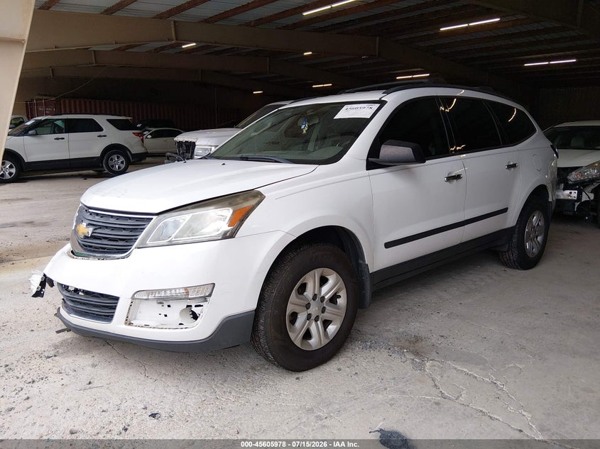 2016 CHEVROLET TRAVERSE auction photo 2