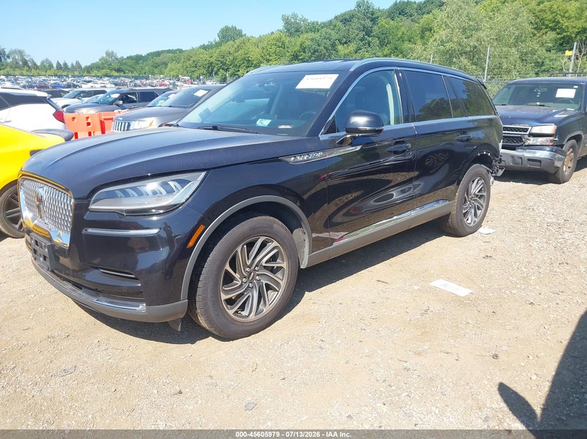 Vin: 5lm5j0xc6pgl05273, lot: 46104402, lincoln aviator livery 20232