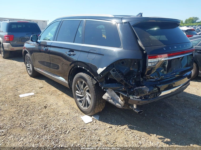 Vin: 5lm5j0xc6pgl05273, lot: 46104402, lincoln aviator livery 20233