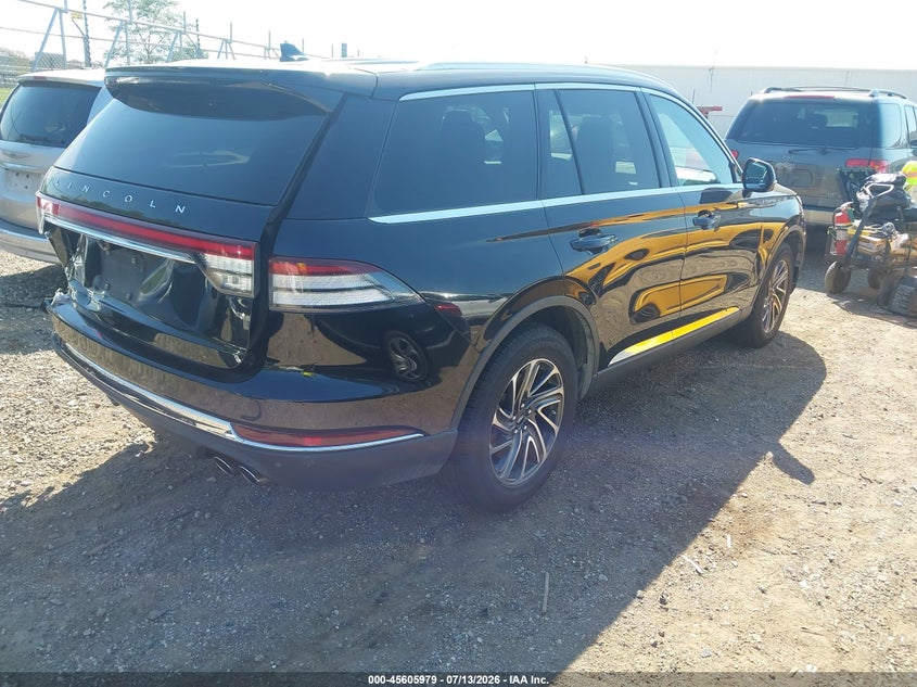 Vin: 5lm5j0xc6pgl05273, lot: 46104402, lincoln aviator livery 20234