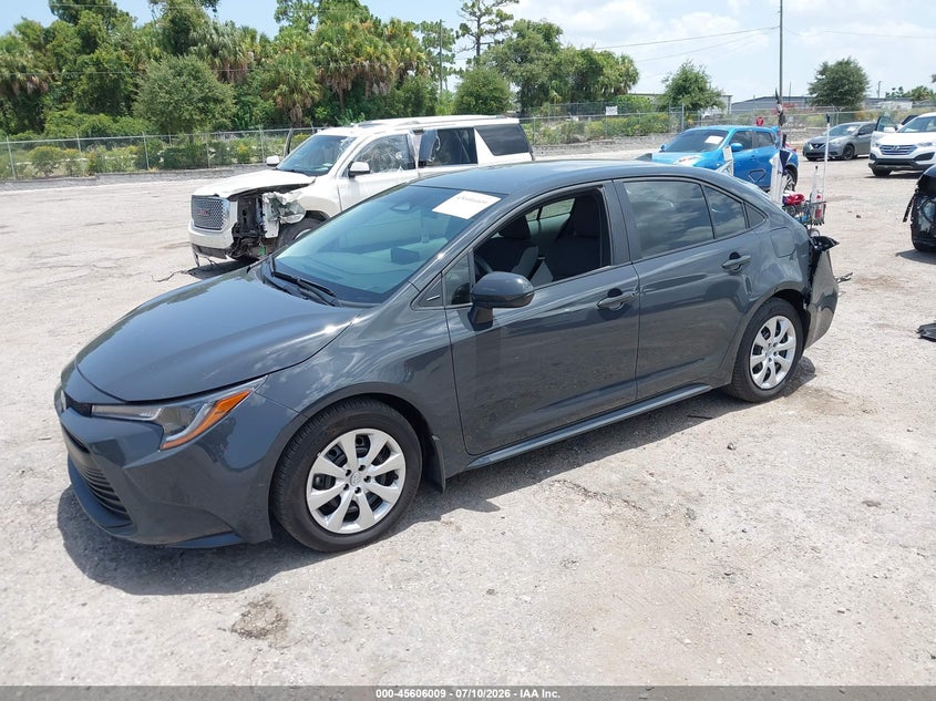 2026 Toyota Corolla, Rear, IAAI, VIN 5YFB4MDE7TP372701 — photo 2