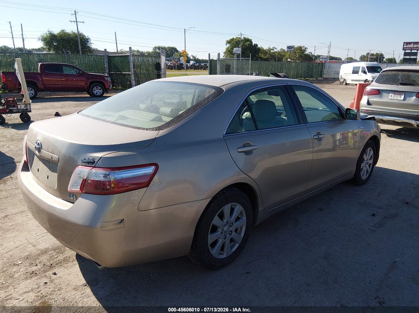 2009 TOYOTA CAMRY HYBRID auction photo 4