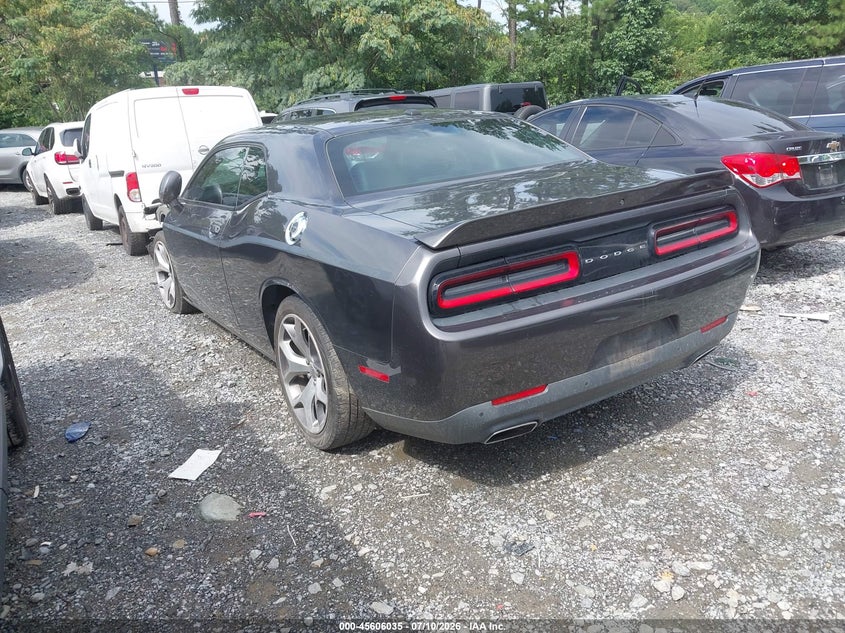 Vin: 2c3cdzbg7fh833660, lot: 46104457, dodge challenger sxt plus or r/t 20153