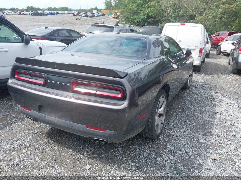 Vin: 2c3cdzbg7fh833660, lot: 46104457, dodge challenger sxt plus or r/t 20154