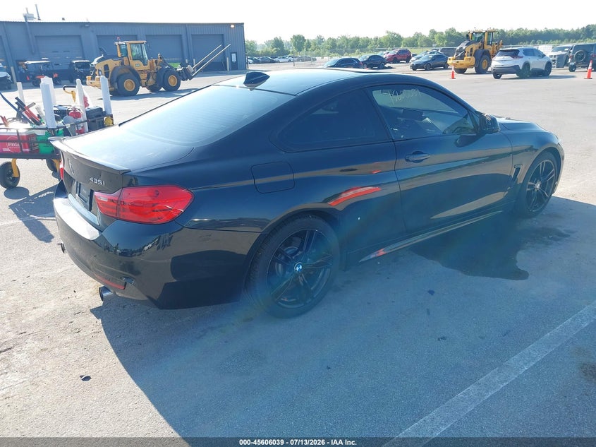 Vin: wba3r1c59fk194604, lot: 46104462, bmw 435i 20154