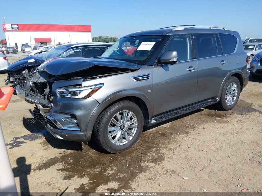 Vin: jn8az2nf7k9680534, lot: 46104472, infiniti qx80 luxe 20192