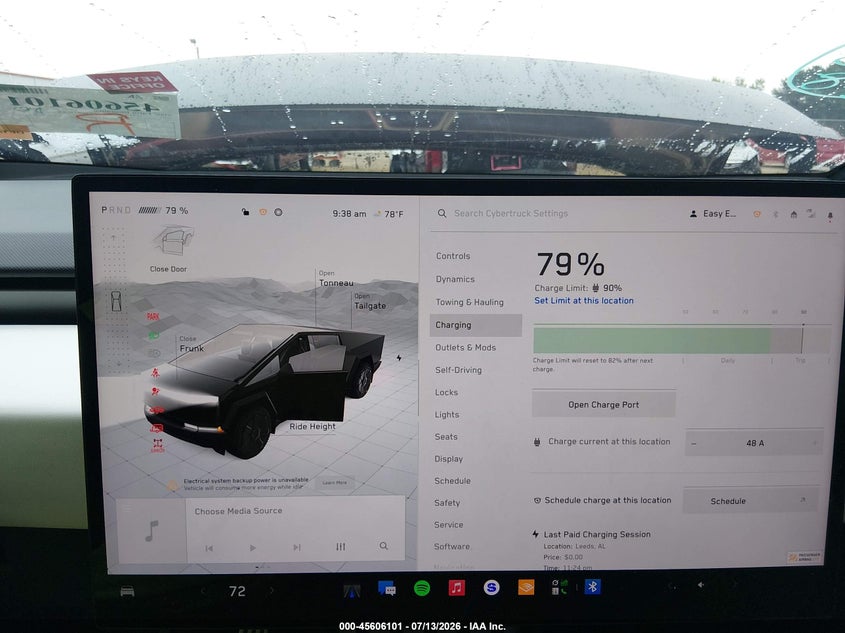 2024 Tesla Cybertruck All-Wheel Drive VIN: 7G2CEHED9RA037534 Lot: 45606101